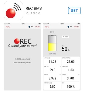 BLE module for REC BMS